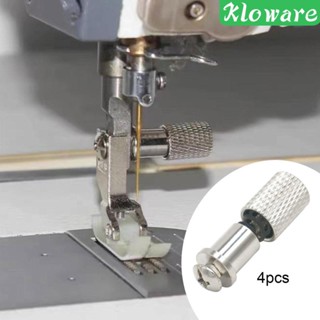 [Kloware] อะไหล่สกรูตีนผี ทนทาน แบบเปลี่ยน สําหรับจักรเย็บผ้า 4 ชิ้น
