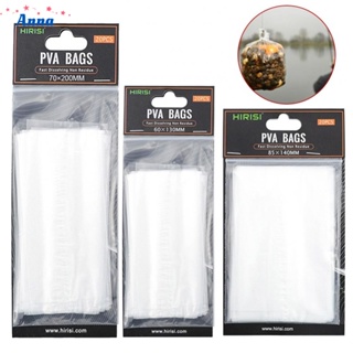 【Anna】Durable and Effective 20pcs PVA Bags for Carp Fishing with Boilies &amp; Pellets