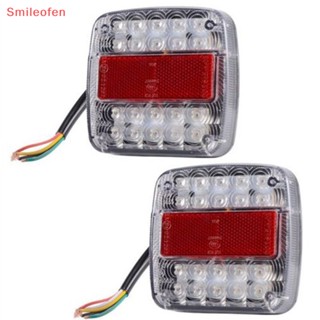 [Smileofen] ใหม่ ไฟท้าย Led 26 ดวง สําหรับติดป้ายทะเบียนรถยนต์ รถบรรทุก รถพ่วง