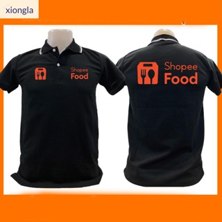 (xiongla.th) เสื้อโปโล Shopee Food ช้อปปี้ฟู้ด เสื้อคอปก ผ้าดี หนานุ่ม ใส่สบาย ใส่ได้ทั้ง ช/ญ พร้อมส่งทั่วไทย