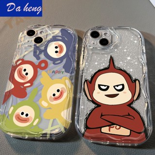 ใหม่ เคสโทรศัพท์มือถือแบบใส กันกระแทก ลายคลื่น แนวสตรีท สร้างสรรค์ สําหรับ Iphone promax 13 11 plus12 78 14 SCGD