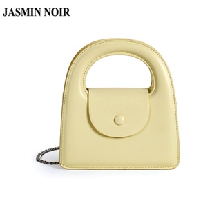 Jasmin NOIR กระเป๋าถือ กระเป๋าสะพายไหล่ หนัง PU ขนาดเล็ก เรียบง่าย สําหรับสตรี