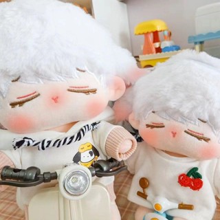 Genuine Cotton Doll Sheep Hanhan 15 / 20cm Naked Doll Rabbit Hair No Attribute Skeleton Doll Plush