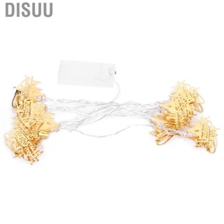 Disuu Muslim Wrought Iron  String Lights Festival Supplies Home Ramadan Decoration