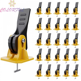 【COLORFUL】Tile Leveling System +spare Steel Pins 100pcs Adjustable Floor For Ceramic