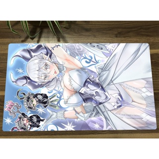 Yugioh Playmat Labrynth of the Silver Castle TCG CCG แผ่นรองเมาส์เกมมิ่ง