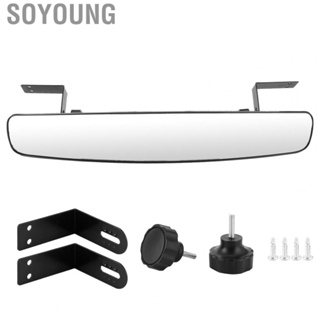 Soyoung car rear view mirror accessories Convex Central Rearview Mirror 180 Degree Wide Angle Panoramic View Fit for Yamaha