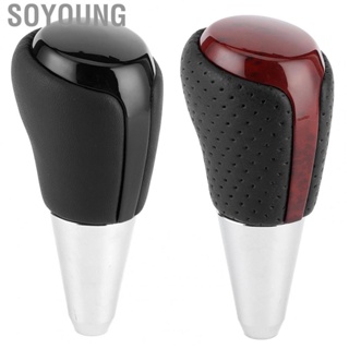 Soyoung Artificial Leather Gear Shift Knob Shifter Fit for Toyota Camry/RAV4 /Landcruiser/Highlander