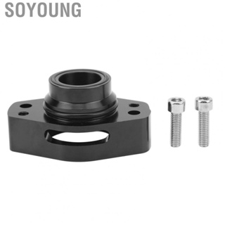 Soyoung Blow Off Valve Adapter  BOV Flange Accurate Fit CNC Aluminum Long Durability for Ecoboost 2.7L 3.5L