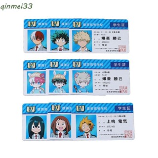 การ์ด PVC ลายการ์ตูนอนิเมะ My Hero Academia Katsuki Bakugou สําหรับเก็บสะสม