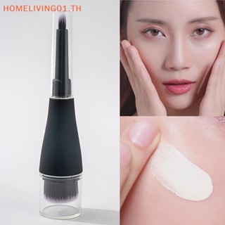 Onehome แปรงแต่งหน้า หัวแบน แบบสองหัว สําหรับลงรองพื้น แป้ง บลัชออน