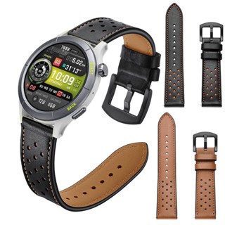 สายนาฬิกาข้อมือ สายหนัง พรีเมี่ยม แบบเปลี่ยน สําหรับ Amazfit Cheetah Pro