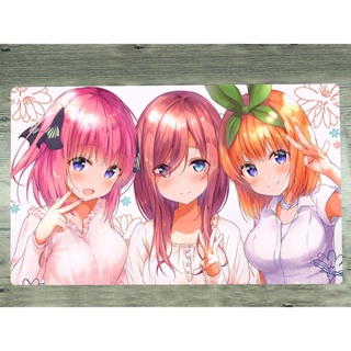 Yugioh Playmat The Quintessential Quintuplets TCG CCG แผ่นรองเมาส์ และแผ่นรองเมาส์