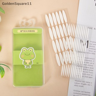 Goldensquare สติกเกอร์เทปกาวติดตาสองชั้น แบบใส มองไม่เห็น 72 ชิ้น