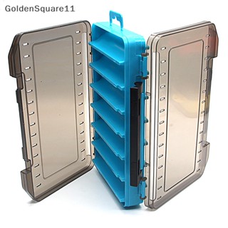 Goldensquare กล่องเก็บอุปกรณ์ตกปลา 14 ช่อง สองด้าน