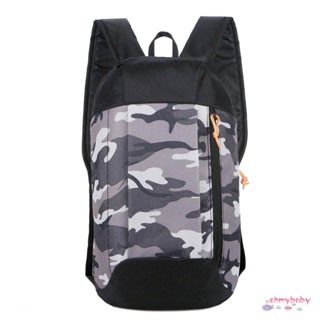 กระเป๋าเป้สะพายหลังน้ำหนักเบา กระเป๋าเป้สะพายหลังกันน้ำ Daypack เดินทางขนาดเล็ก กลางแจ้ง แคมป์ปิ้ง วันหยุด กระเป๋าเป้สะพายหลังเดินป่า [N/8]