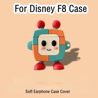 【Ĕĕ】เคสหูฟัง แบบนิ่ม ลายการ์ตูนดิสนีย์ F8 NO.1 สําหรับ Disney F8