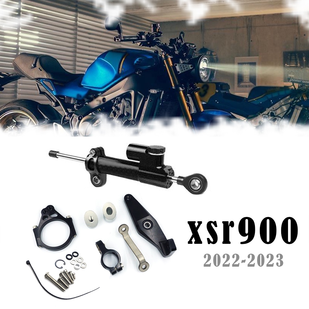 XSR 900 อุปกรณ์เสริม CNC พวงมาลัย Damper Bracket ชุดติดตั้งสําหรับ XSR900 XSR 900 xsr900 2022 2023