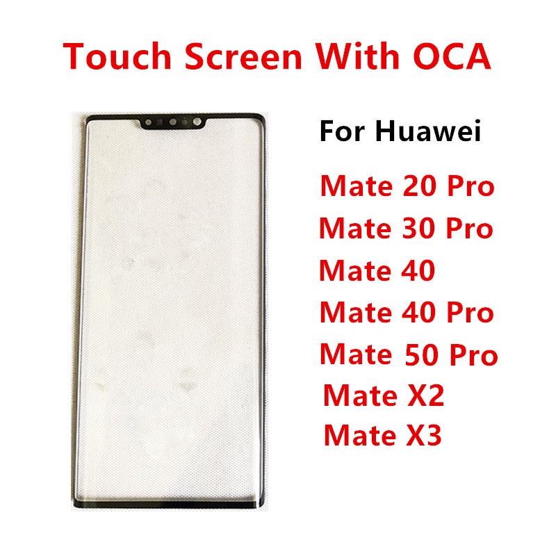 อะไหล่หน้าจอสัมผัส LCD ด้านนอก แบบเปลี่ยน สําหรับ Huawei Mate X3 50 40 30 20 Pro X2