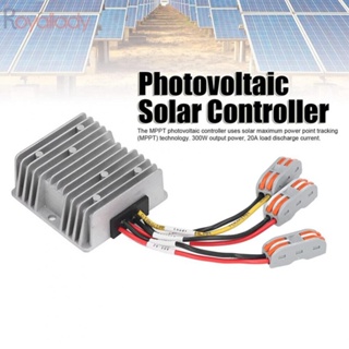 #ROYALLADY#Solar อุปกรณ์ควบคุม PV พลาสติก 12V 24V 13.8V