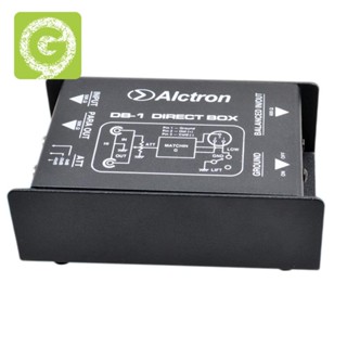 Alctron DB-1 กล่องเอฟเฟคเตอร์ DIBOX แปลงความต้านทาน แบบพาสซีฟหน้า