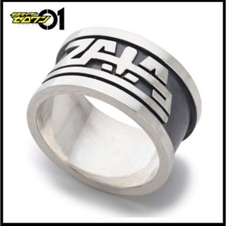 แหวนโลหะผสมสังกะสี ลายอนิเมะ Kamen Rider 01 ZAIA Accesorios สีเงิน เครื่องประดับแฟชั่น ของขวัญเพื่อน