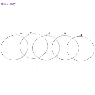 Maurcey สายเหล็ก E-1 สําหรับกีตาร์อะคูสติก 5 ชิ้น