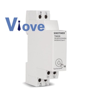 Sinotimer เครื่องวัดพลังงานอัจฉริยะ WiFi เฟสเดียว TM608 16A 100-240V อเนกประสงค์ สําหรับครัวเรือน 1 ชิ้น