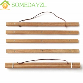 SOMEDAYZL โปสเตอร์ไม้ พิมพ์ลาย สําหรับแขวนตกแต่งผนังบ้าน