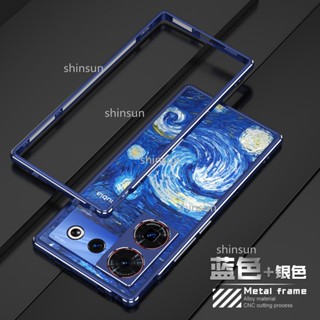 【ฟรีของขวัญ】เคสโลหะ กรอบกันชน สําหรับ Nubia Z50 Ultra Case Z40S Z40 Z30 Pro z50ultra z40spro z40pro