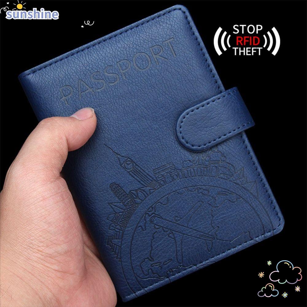 Card Holders 110 บาท SSUNSHINE กระเป๋าสตางค์หนัง อเนกประสงค์ สําหรับใส่หนังสือเดินทาง เอกสาร RFID Women Bags
