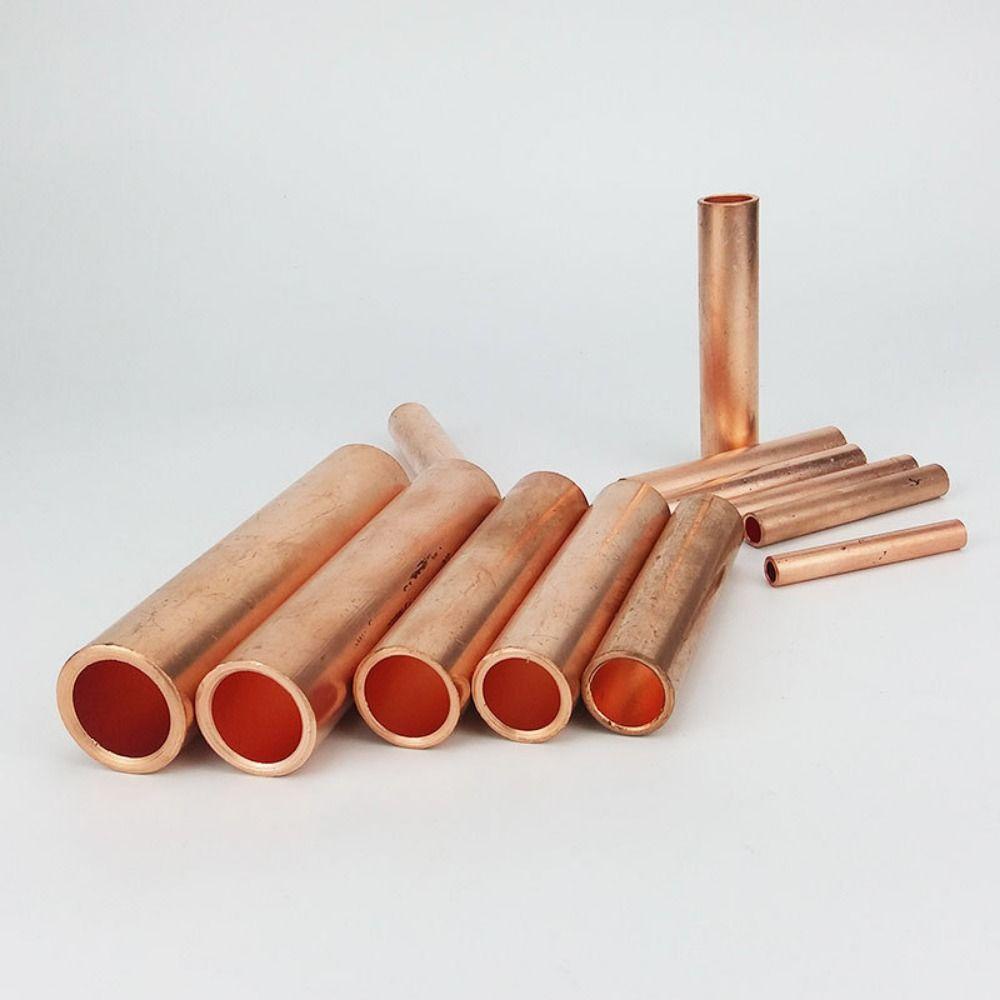 รูมิ‌ 1 ชิ้น GT ทองแดง Terminal เชื่อมต่อหลอด, GT-10/16/25/35/50/70/95/120mm2 Lug Ferrule ลวดจมูก Terminal Crimp, Bolt Hole Cable Connector Kit Hole Passing GT แขนหลอด ราคา ถูกที่สุด ดีลบีเคเค แกลเลอรีภาพที่ 4
