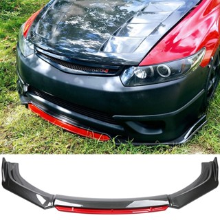 Lantop ชุดสปอยเลอร์ กันชนหน้ารถยนต์ สําหรับ Honda Civic SI Coupe 2006-21