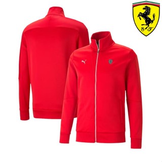 ใหม่ล่าสุด F1 เสื้อแจ็กเก็ต แขนยาว ลาย Scuderia Ferrari F1 แฟชั่นฤดูใบไม้ร่วง และฤดูใบไม้ผลิ 2023