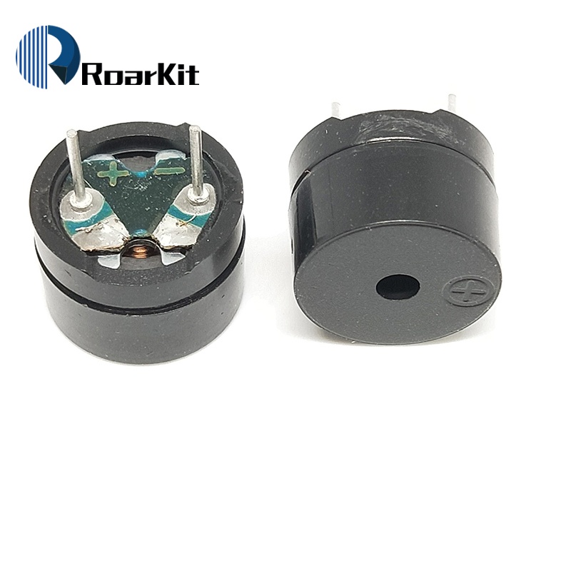 10 ชิ้น 2Pin Passive อิเล็กทรอนิกส์นาฬิกาปลุก Buzzer 16R 12x8.5 มม.12085 16 โอห์มความต้านทาน 2KHz 3/5/9/12V ส่วนประกอบอะคูสติก Universal