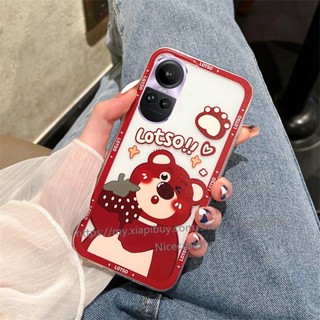 ใหม่ เคสโทรศัพท์มือถือแบบนิ่ม กันรอยเลนส์กล้อง ลายการ์ตูนหมีพูห์ สําหรับ OPPO Reno10 Reno10 Pro+ Plus 5G OPPO A78 4G 2023 Reno10 Pro 5G