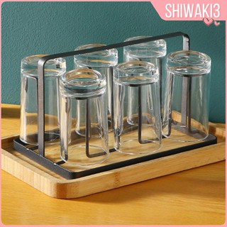 [Shiwaki3] ชั้นวางแก้วน้ํา 6 ช่อง ขนาด 3×14×9 ซม.