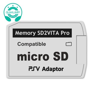 อะแดปเตอร์การ์ดหน่วยความจํา SD2Vita 5.0 สําหรับระบบ PS Vita PSVSD Micro-SD PSV 1000 2000 PSTV FW 3.60 HENkaku Enso