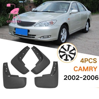 บังโคลนหน้า หลัง อุปกรณ์เสริม สําหรับรถยนต์ Toyota Camry 2002-2006 4 ชิ้น