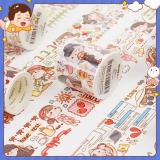 ⭐   หลายการ์ทน้ำมัน washi กระดาษเทปกัญชาขนาดเล็กชุดมันฝรั่งสดน่ารักตัวอักษรมือบัญชี DIY วัสดุปล่อยสติกเกอร์