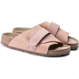 Birkenstock รองเท้าแตะ พื้นไม้คอร์ก หัวเข็มขัดเดี่ยว อินเทรนด์ สําหรับทุกเพศ