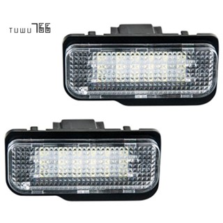 ไฟ Led ติดป้ายทะเบียนรถยนต์ สําหรับ Mercedes-Benz W203 5D W211 W219 R171