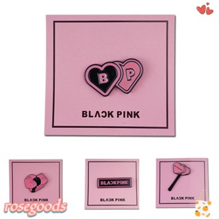 ROSE Blackpink เข็มกลัดคอนเสิร์ต น่ารัก สด เครื่องประดับ เข็มกลัดปกเสื้อ