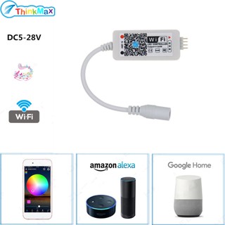 ตัวควบคุม Wifi สําหรับแถบไฟ LED RGB DC5-28V