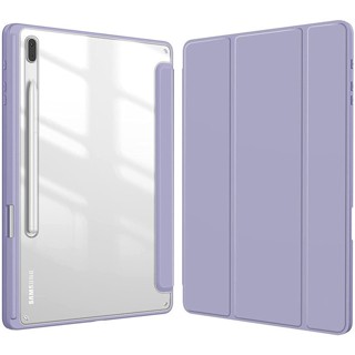 เคสแท็บเล็ต อะคริลิค พร้อมช่องใส่ดินสอ สําหรับ Samsung Galaxy Tab S9 Plus 2023 Tab S7 FE S8 Plus S7 Plus 12.4 S9 S8 S7 11 S6 Lite 2022 10.4 A8 10.5