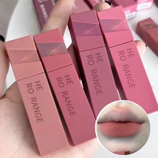 【พร้อมส่ง】ลิปสติก ลิปกลอส เนื้อแมตต์ ไวท์เทนนิ่ง ธรรมชาติ กันน้ํา สีแดง สําหรับนักเรียน