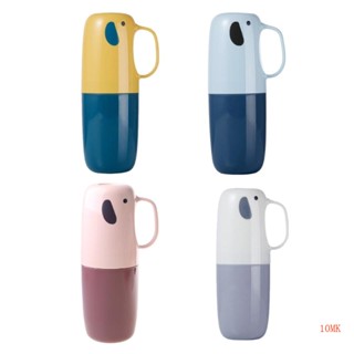 10mk แปรงสีฟันยาสีฟัน แบบพกพา สําหรับคู่รัก ถ้วยแปรงสีฟัน ที่ครอบแปรงสีฟัน ถ้วยล้างอเนกประสงค์