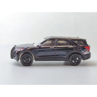 พร้อมส่ง ไฟสีเขียว 1: 64 2020 FORD FORD Explorer สีดํา ตามภาพ