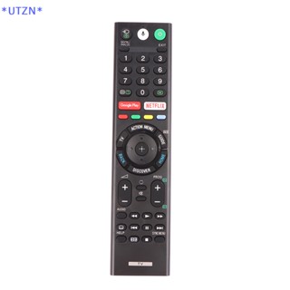 Utzn&gt; รีโมตคอนโทรล RMF-TX200P แบบเปลี่ยน สําหรับสมาร์ททีวี LED 4K Ultra HD KDL-50W850C XBR-43X800E RMF-TX300U ไม่มีเสียง