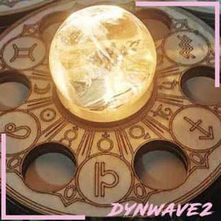 [Dynwave2] ฐานโคมไฟ Led คริสตัลบอล 3D ทรงกลม แบบพกพา สําหรับห้องนอน สโมสร